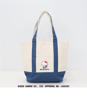 【HELLO KITTY meet FREDY emue】 プリントミディアムトートバッグ