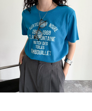 ヴィンテージライクピグメントTシャツ