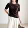 ベロア半袖Tシャツ