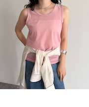 ベロアタンクトップ