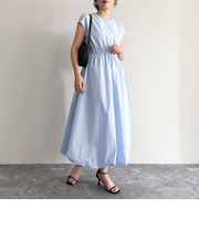 バルーンフレンチワンピース