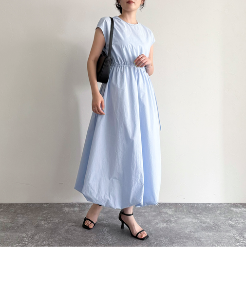 バルーンフレンチワンピース