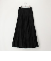 コットンボイルティアードスカート