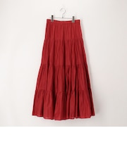 コットンボイルティアードスカート