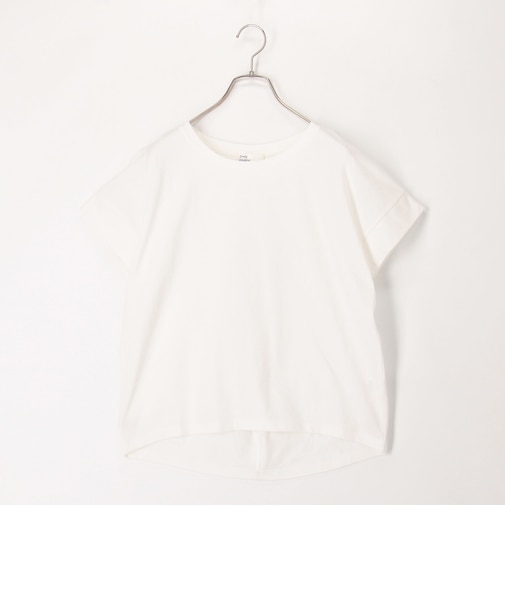 ドライタッチ天竺袖口ダブルTee