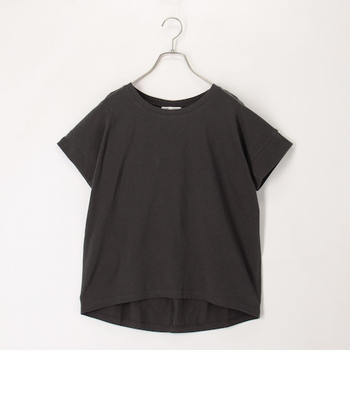 ドライタッチ天竺袖口ダブルTee