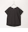 ドライタッチ天竺袖口ダブルTee