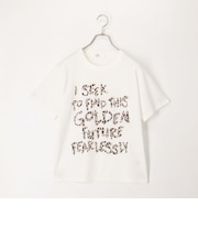 ヒョウ柄ロゴTee