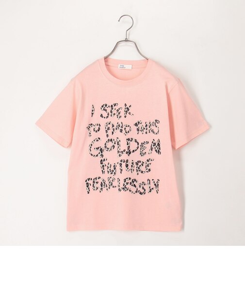 ヒョウ柄ロゴTee