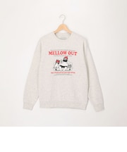【MELLOW OUT】T/C裏起毛　クルーネックスウェット