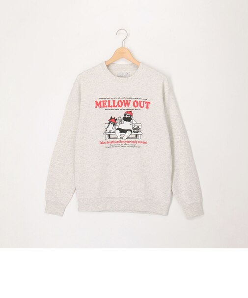 【MELLOW OUT】T/C裏起毛　クルーネックスウェット