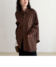 【LANCER CLOTHING CORPORATION】OVER SHIRTS SUEDE