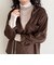 【LANCER CLOTHING CORPORATION】STANDCOLLAR SHIRTS SUEDE