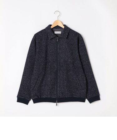 ニット調衿付きZIPブルゾン