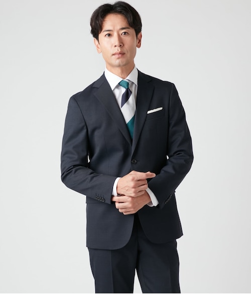 TAILOR CLOTH シルク混 チェック スーツ｜ニューヨーカーの