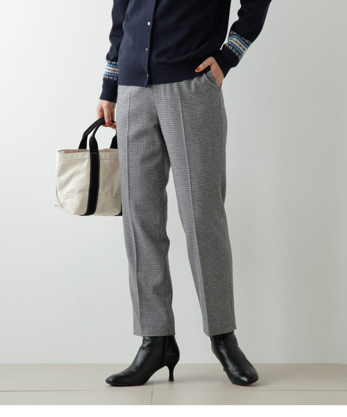 マルニ 21AW ガンクラブチェックウールテーパードロングパンツ マルニ 21AW ガンクラブチェックウールテーパードロングパンツ