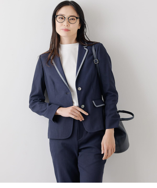 新品【リングヂャケット】春夏モデル 3Bテーラードジャケット 紺 48(L) ジャケット-Jacket | RING JACKET MEISTER ONLINE STORE