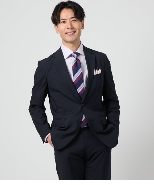 TAILOR CLOTH ミラクルクリンプウールシルク スーツ｜ニューヨーカーの