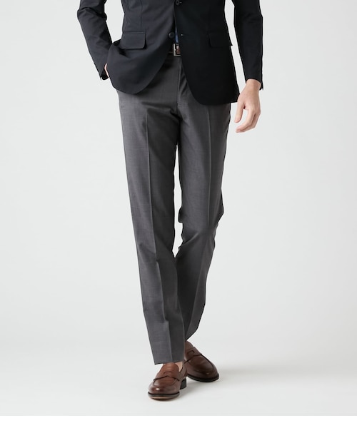 イージーケア』LIFE STYLE TAILOR ストレッチオックス2タックパンツ