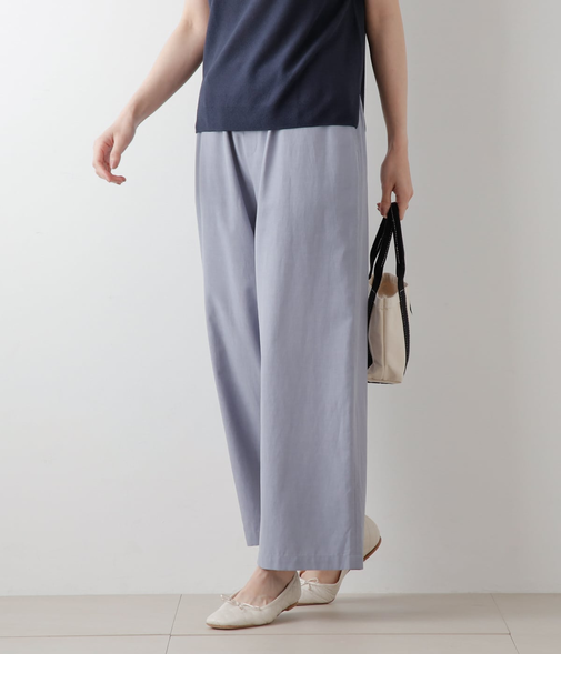 【L】ライトグログラン ドロストイージーパンツ