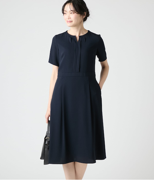 NEWYORKER MELTON キーネックジャンパースカート｜ニューヨーカーの