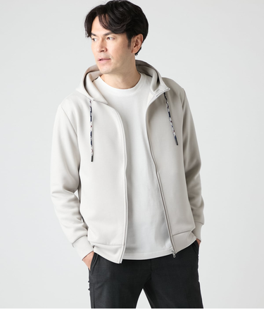 ダンボール ジップアップパーカ