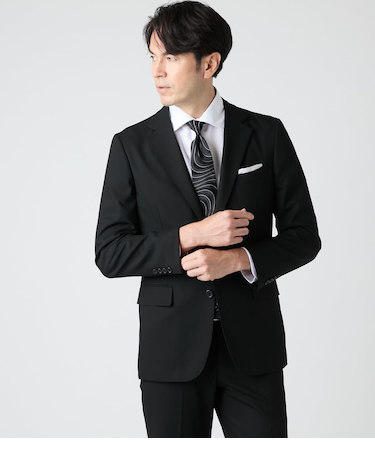 【ストレッチ・防シワ】FLEX COMFORT ギャバストレッチ スーツ