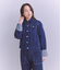 Organic Cotton Denim ロールアップデニムジャケット