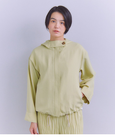 Dry Touch Twill フードポケットブルゾン