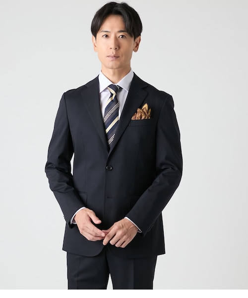 TAILOR CLOTH シルク混 チェック スーツ｜ニューヨーカーの