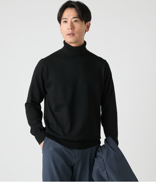 ウォッシャブル】タートルネックニット｜ニューヨーカーのアウトレット