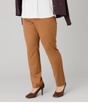 【L】TRストレッチツイル テーパードパンツ