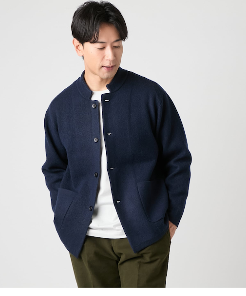コンバーチブルニットカーディガン