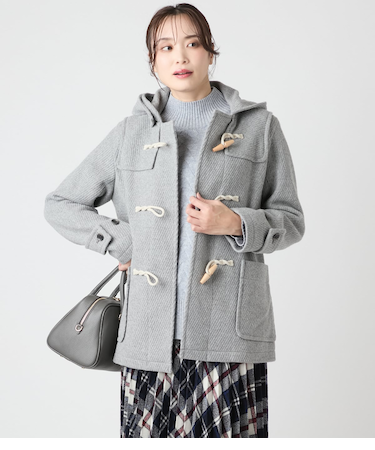 ウールバスケット ショートダッフルコート