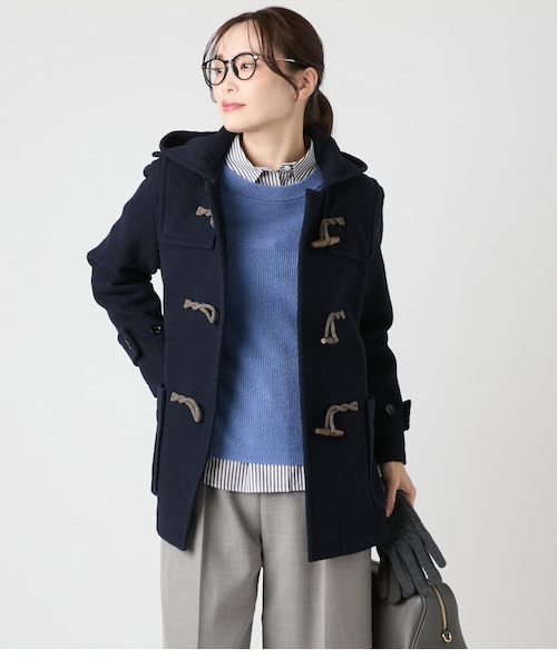 NEWYORKER ニューヨーカー　ダッフルコート　レディース　9AR M NEWYORKER ニューヨーカー ダッフルコート レディース 9AR M