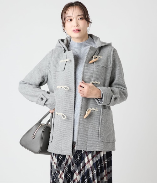 KAPITAL チロルウール 鶯 ショート ダッフルコート L】ウールバスケット ショートダッフルコート｜ニューヨーカーの