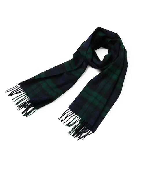 ウール ブラックウォッチ マフラー