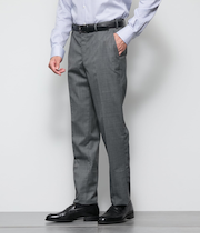 【防シワ・ストレッチ・ウォッシャブル】TRAVEL COMFORT シャークスキン スラックス