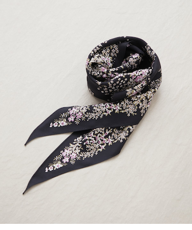 プチフラワー 菱形スカーフ