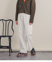 Organic Cotton Denim ベイカーパンツ