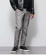 【ウォッシャブル】ソフトサーモチェックグラマシー パンツ