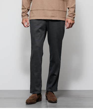 【ウォッシャブル】モクロディー シャーリングパンツ