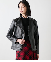 ゴートレザー ダブルブレストライダースジャケット