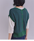 Organic Cotton Wool 配色2wayニットベスト