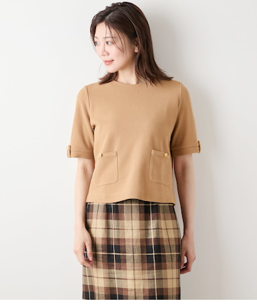 カノコジャージー クルーネック半袖プルオーバー