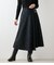 【L】ウールブラックウォッチ アシメキルトスカート