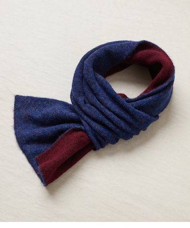 バイカラーミニマフラー