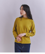 ［LOTUS］Urtla High Gauge Rib ボトルネックプルオーバー