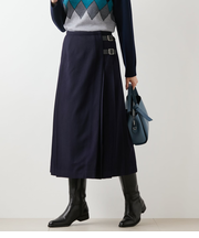 NEWYORKER MELTON キルトスカート