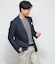梳紡毛カシミヤ混ツイル ジャケット